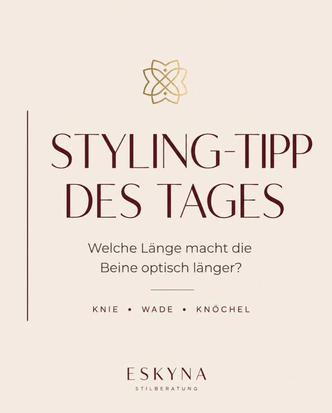 Styling-Tipp zur Rocklänge: Welche Länge macht Beine optisch länger?
