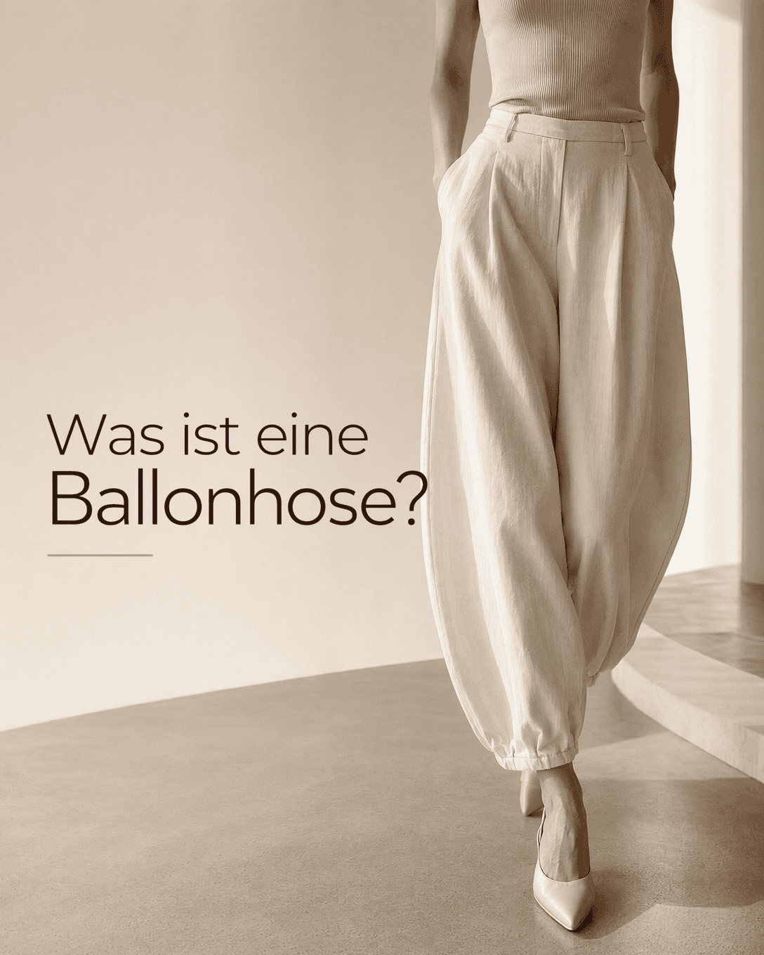 Was ist eine Ballonhose?