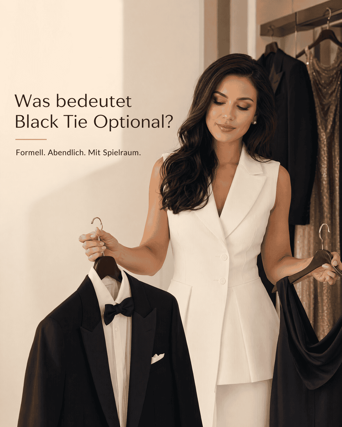 Was bedeutet Black Tie Optional?