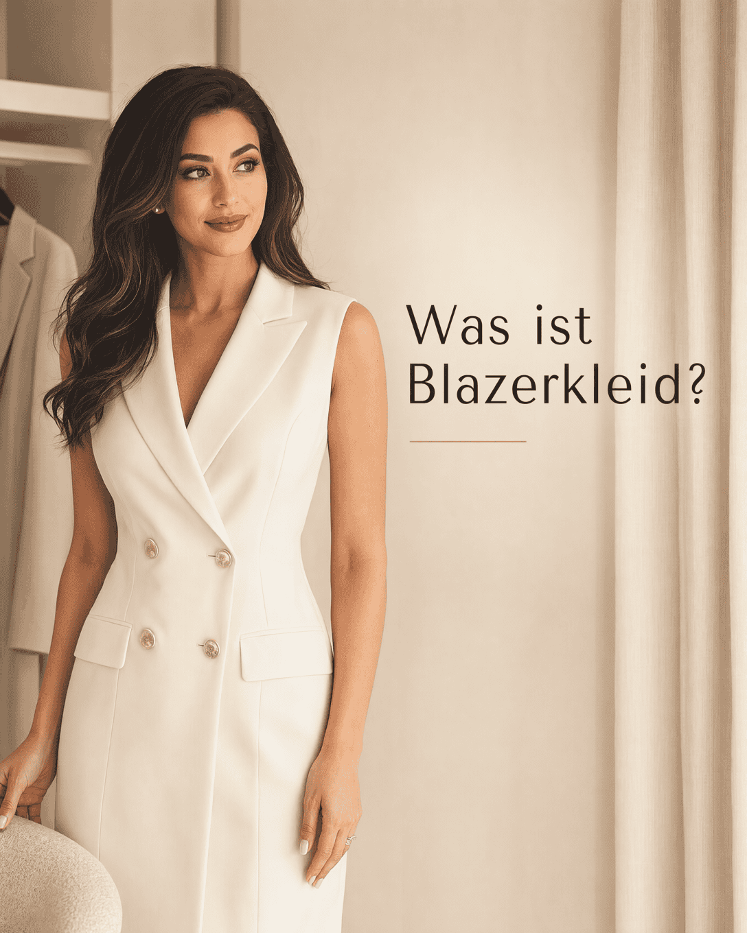 Glossar-Illustration zu Blazerkleid