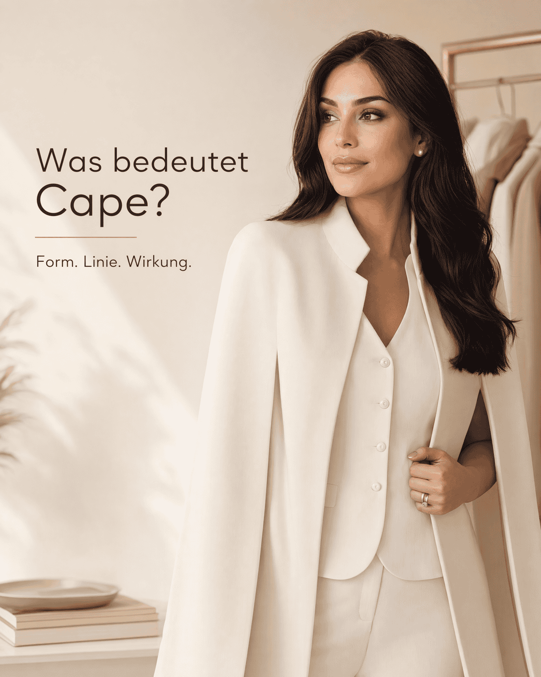 Editoriale Glossar-Grafik zu Cape mit ruhigen Farbfeldern und feiner Linienführung