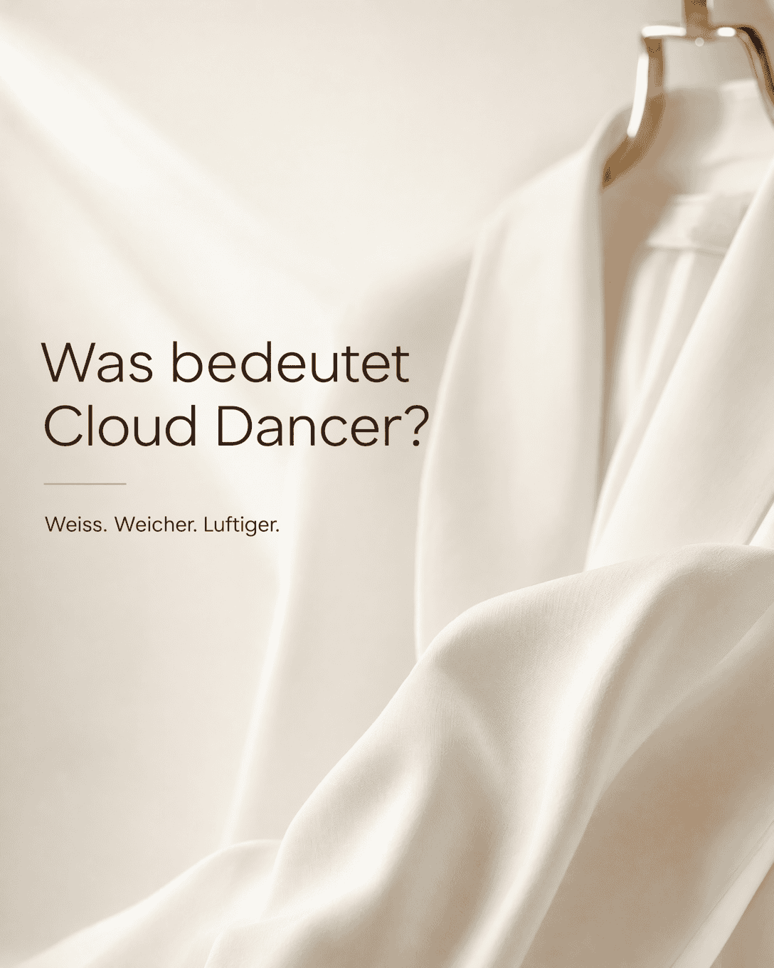 Что означает Cloud Dancer?