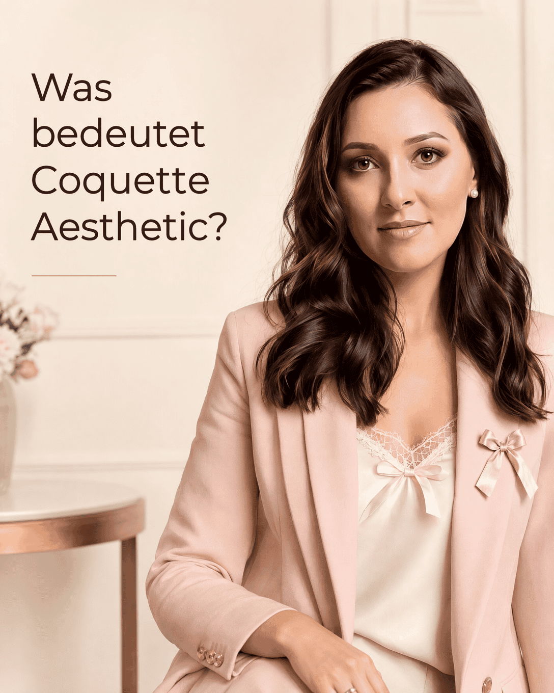 Glossar-Illustration zu Coquette Aesthetic