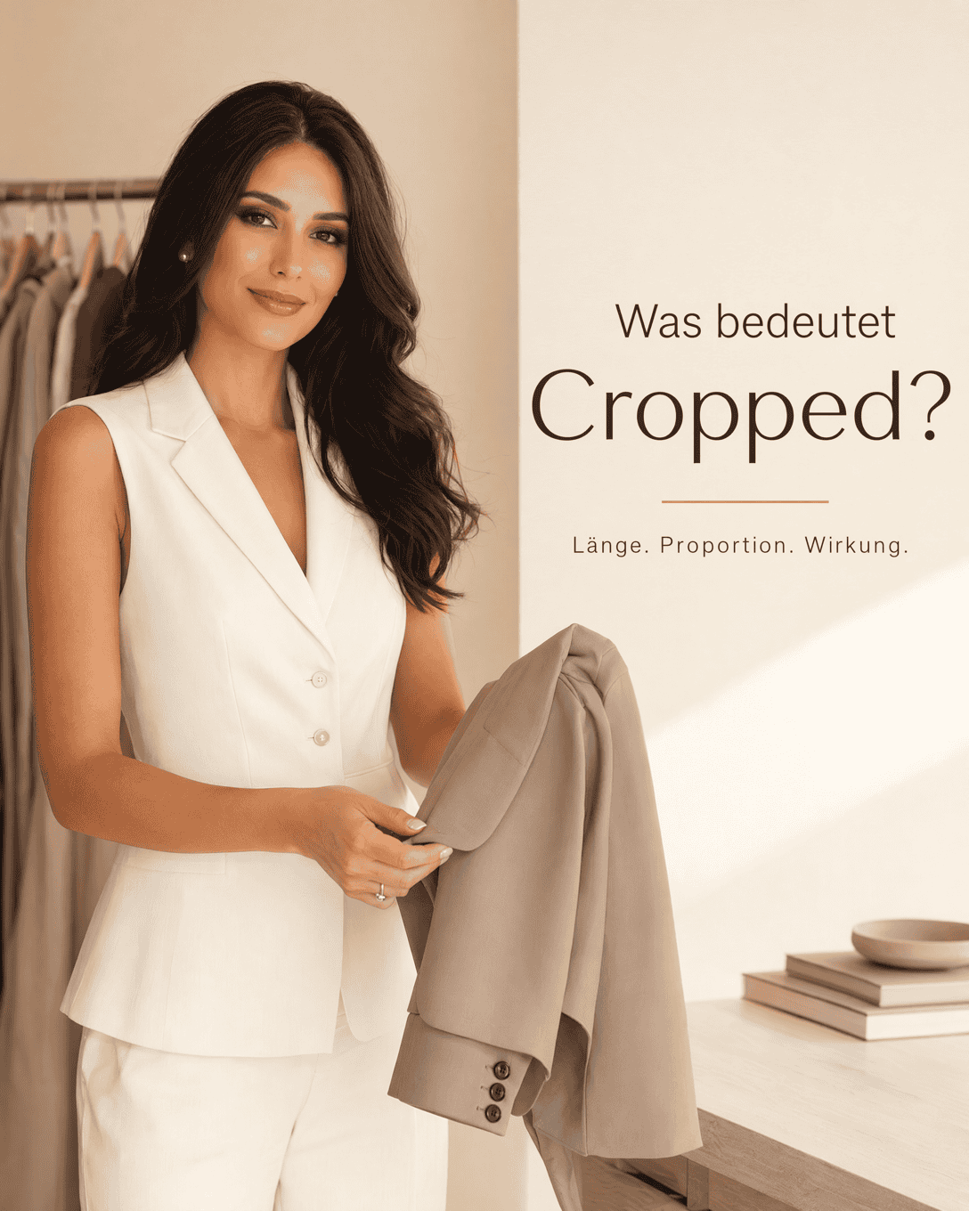 Editoriale Glossar-Grafik zu Cropped mit ruhigen Farbfeldern und feiner Linienführung