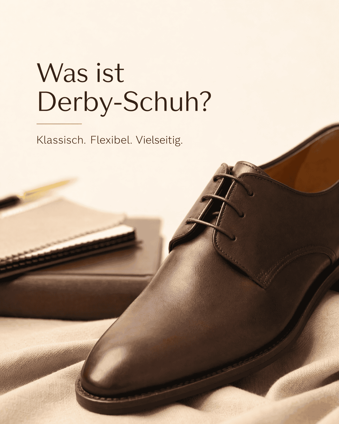Glossary illustration for Derby shoe