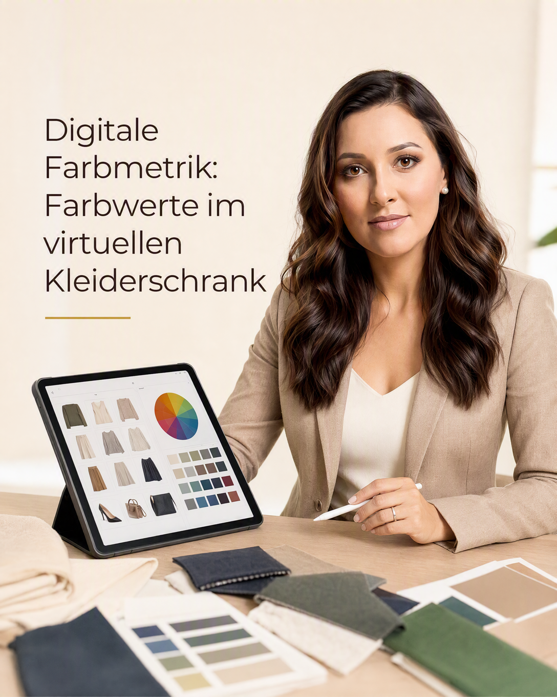 Digitale Farbwerte von Kleidungsstücken in einem virtuellen Kleiderschrank