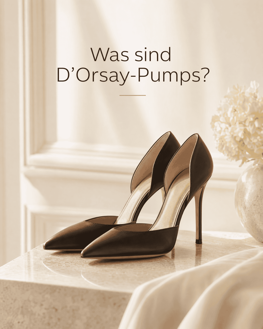 Glossary illustration for D'Orsay pumps