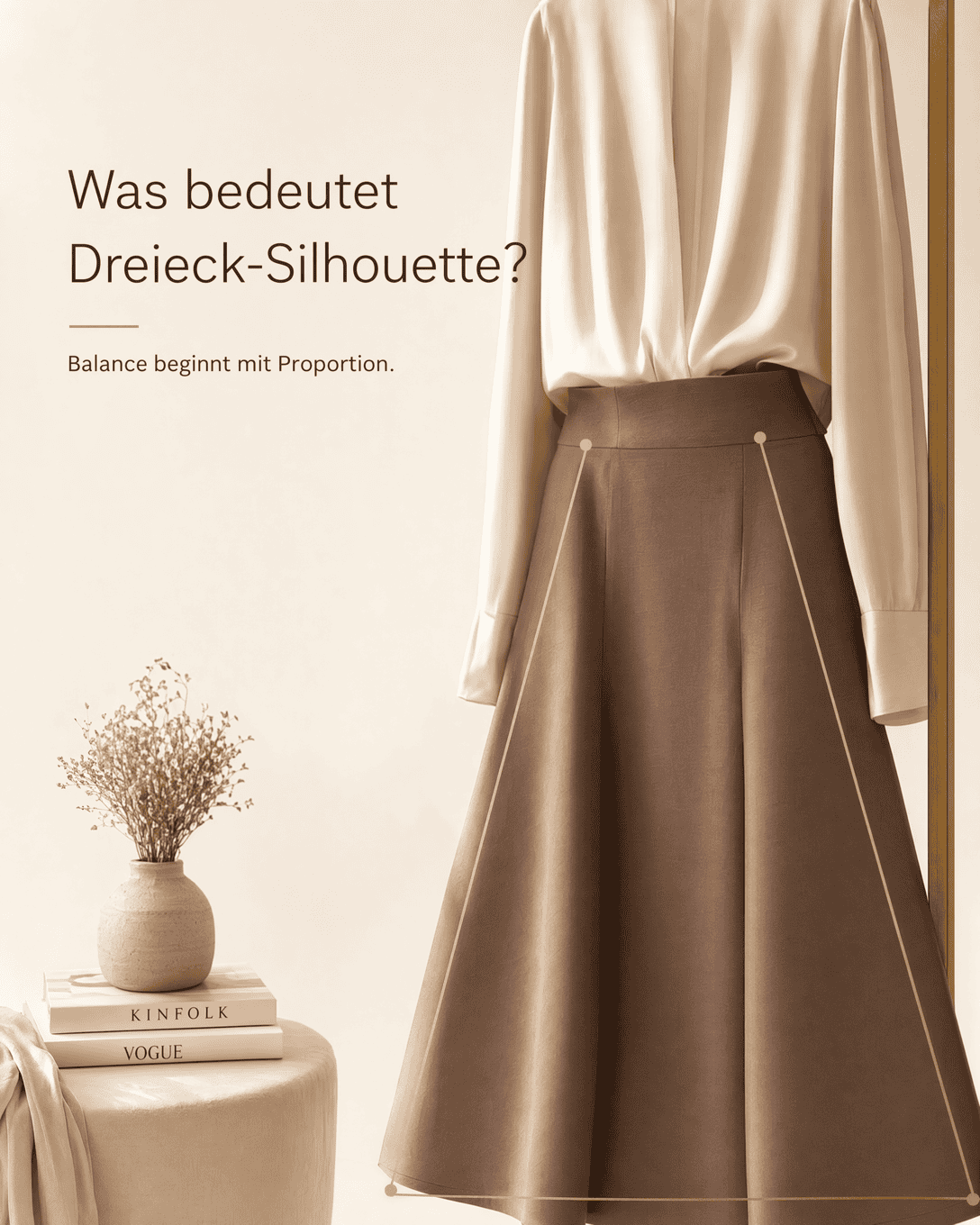 Dreieck-Silhouette