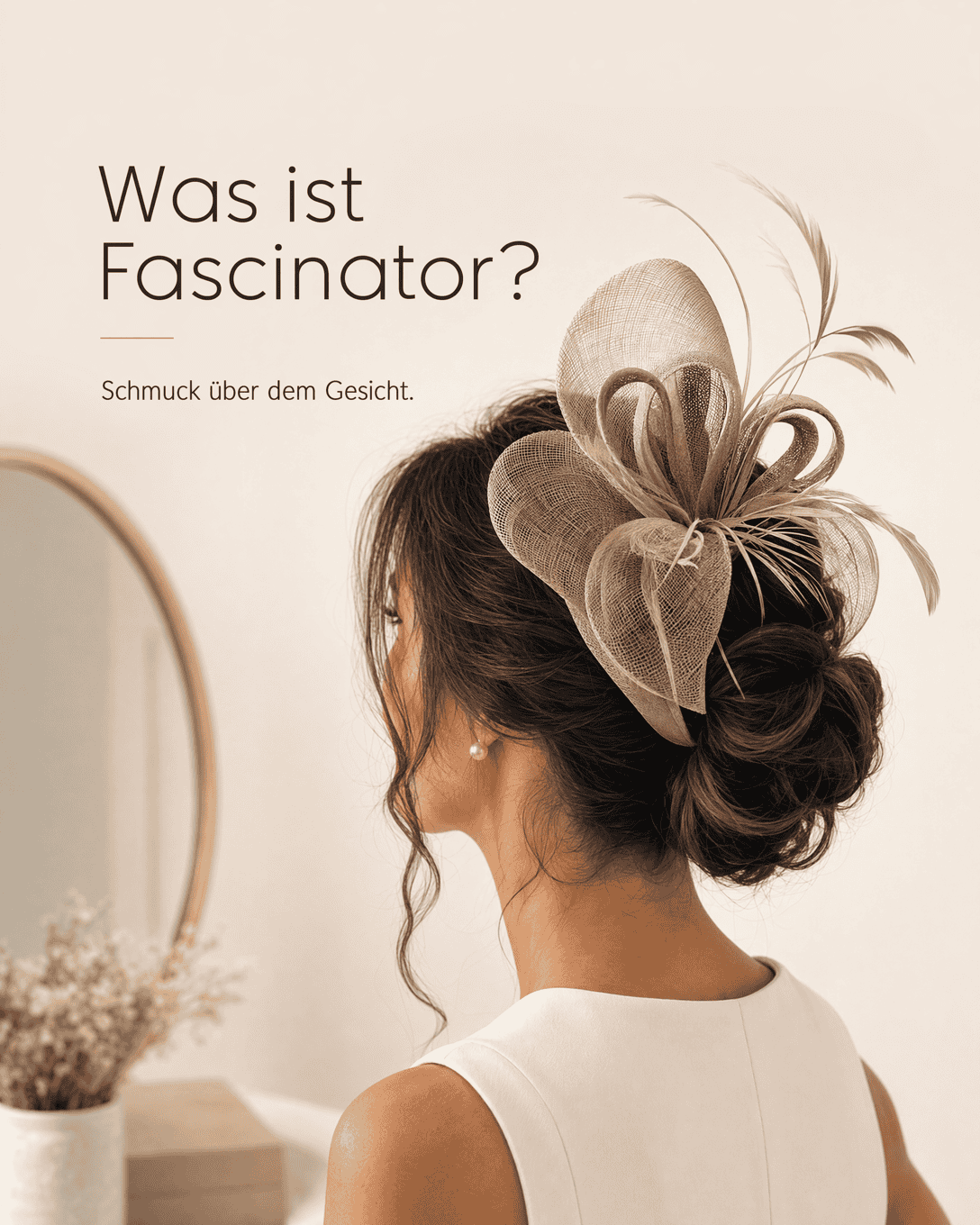 Glossary illustration for Fascinator