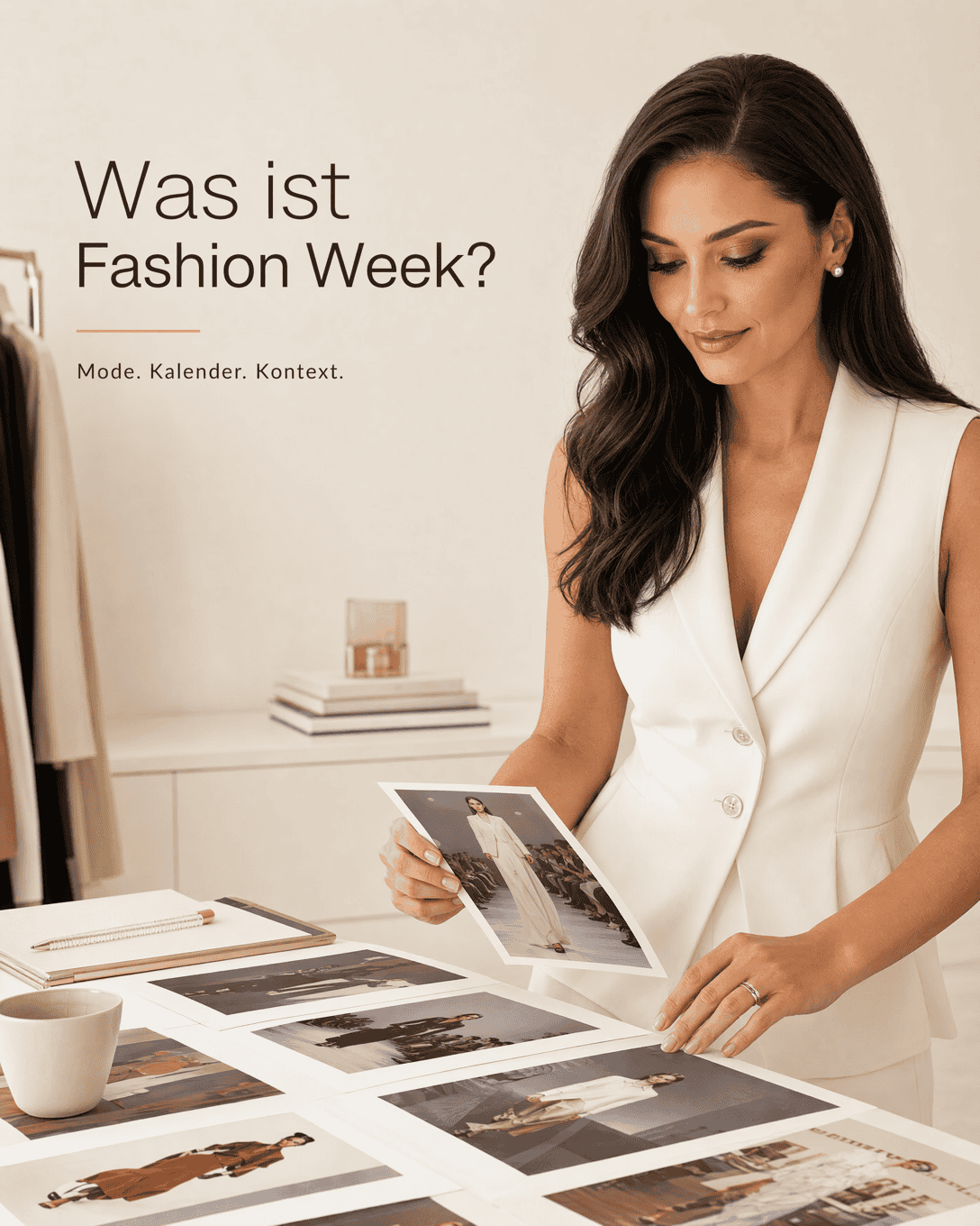 Glossar-Illustration zu Fashion Week