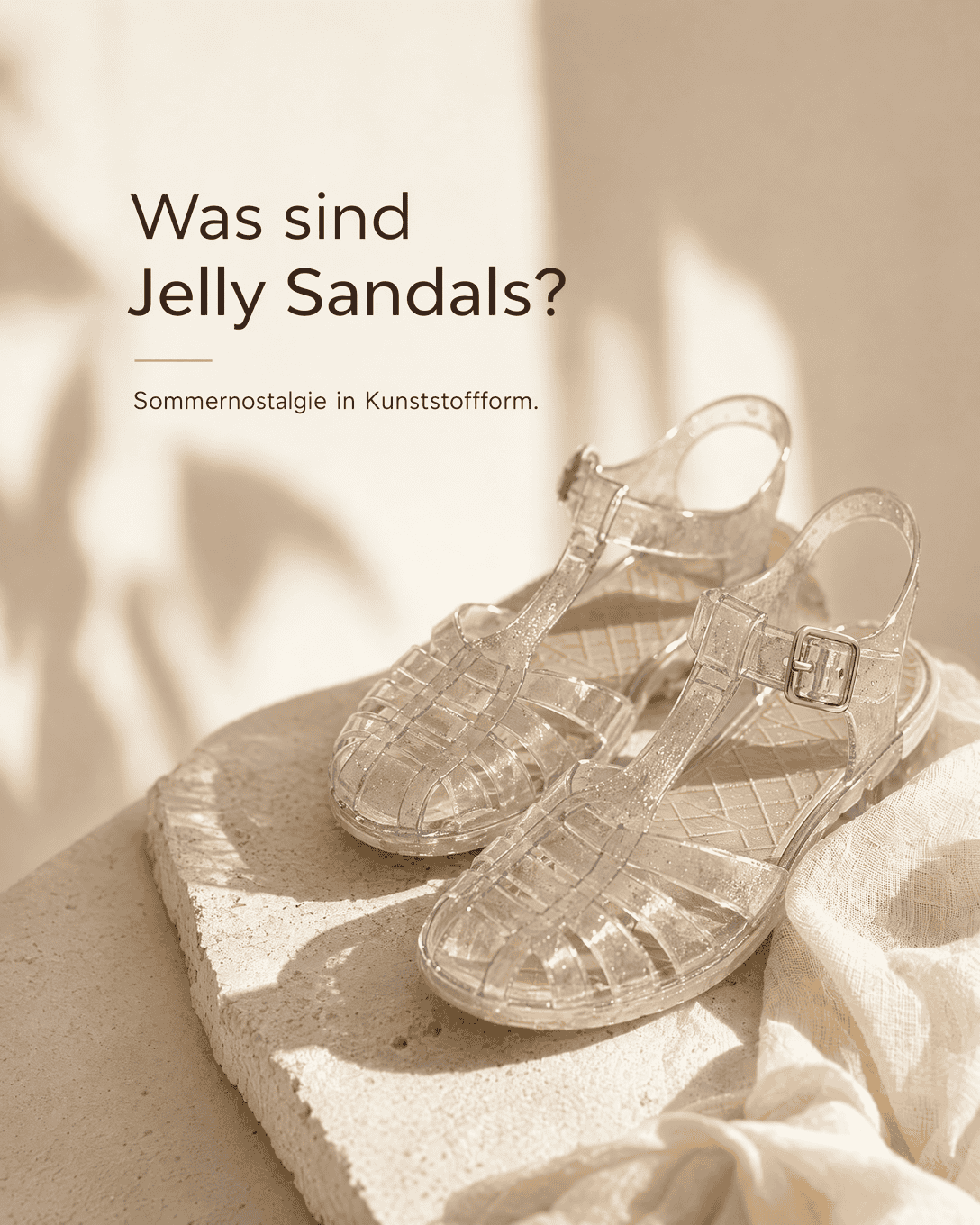 Was sind Jelly Sandals?