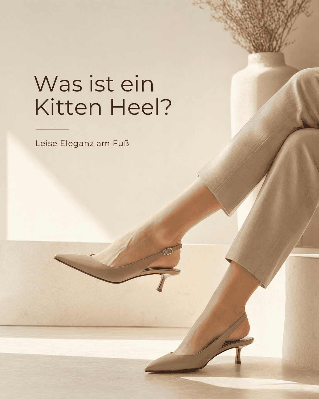 Иллюстрация глоссария ESKYNA для термина Kitten heel