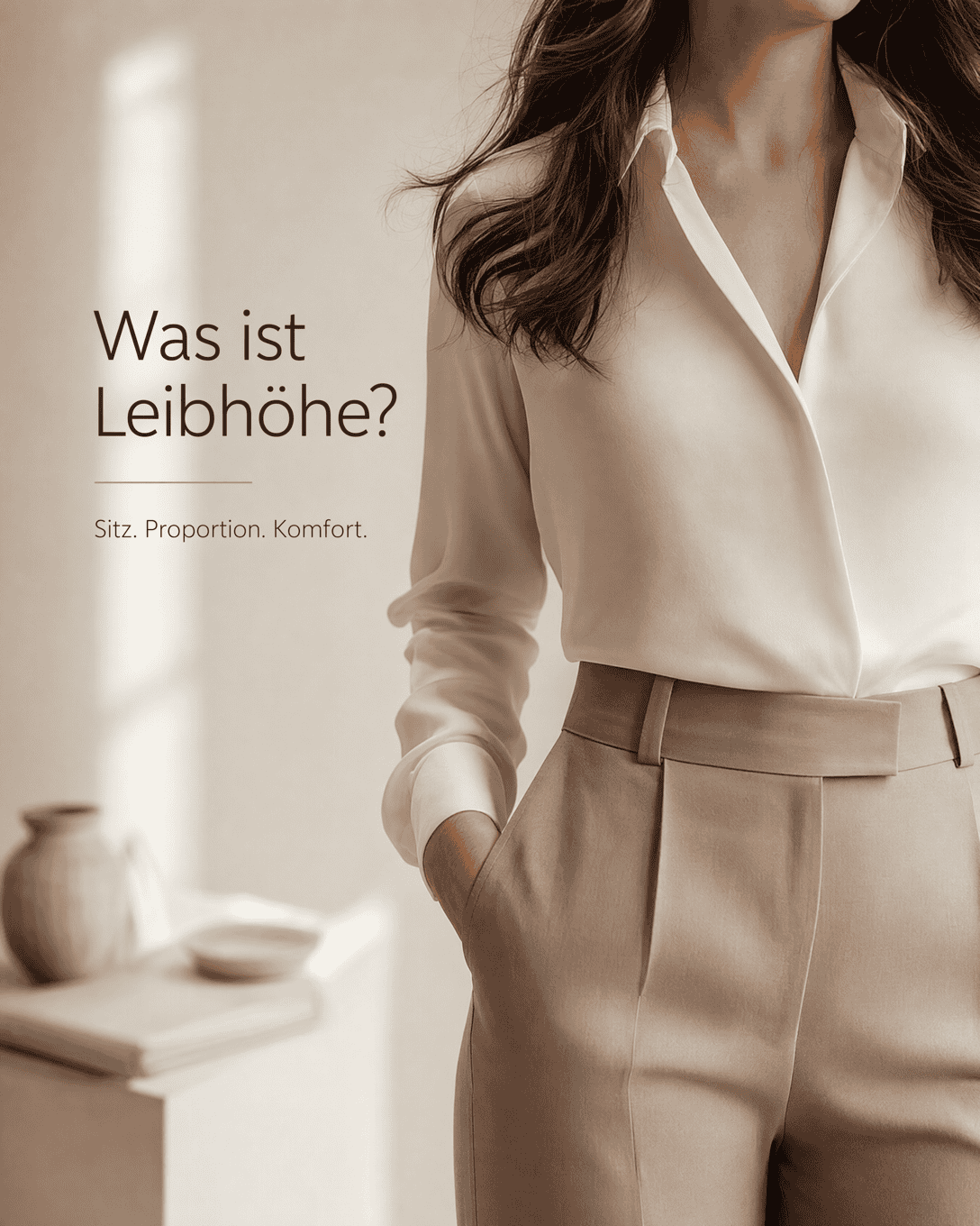 Glossar-Illustration zu Leibhöhe
