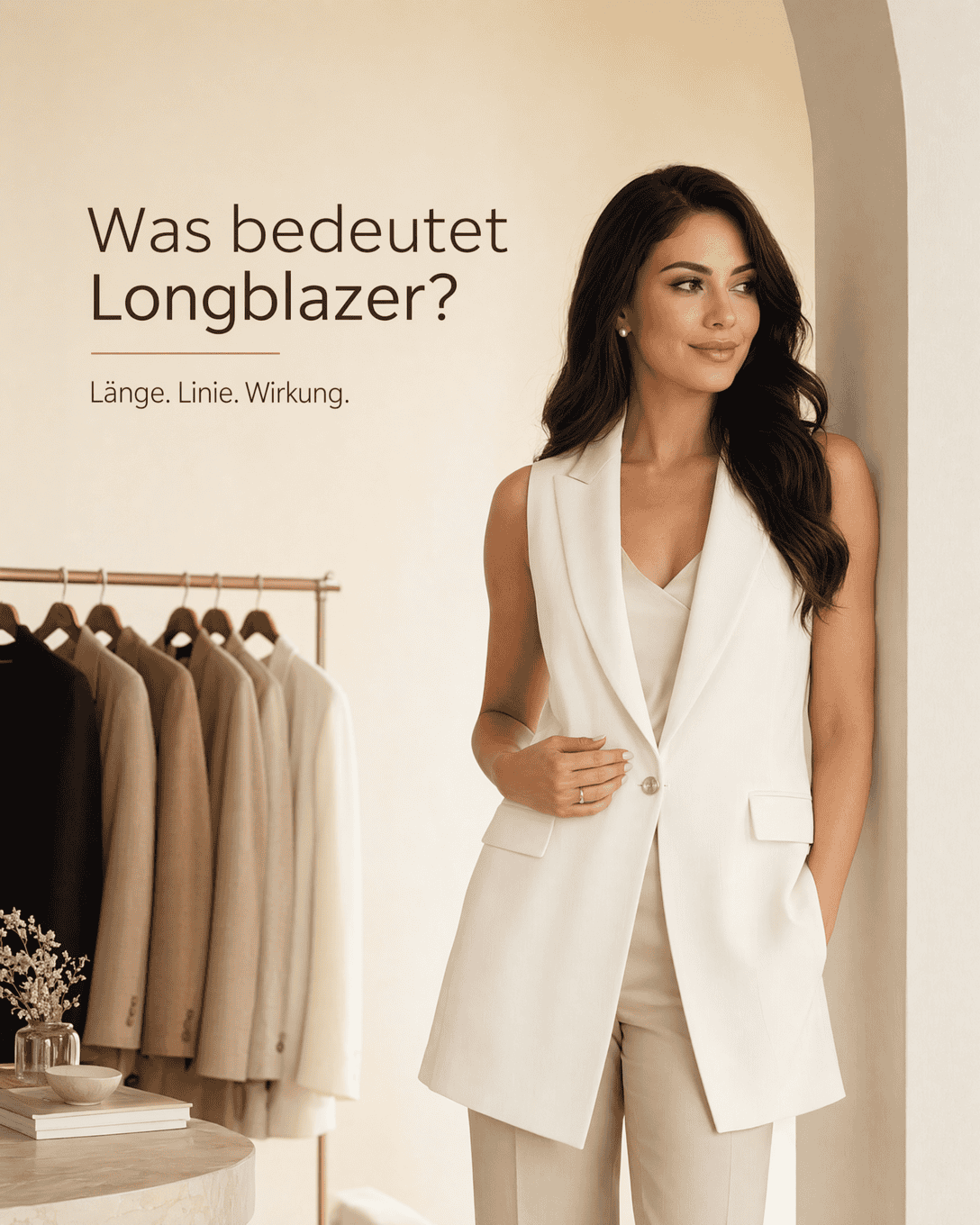 Editoriale Glossar-Grafik zu Longblazer mit ruhigen Farbfeldern und feiner Linienführung