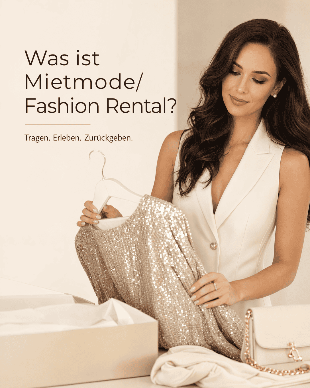 Glossary illustration for Rental fashion/fashion rental