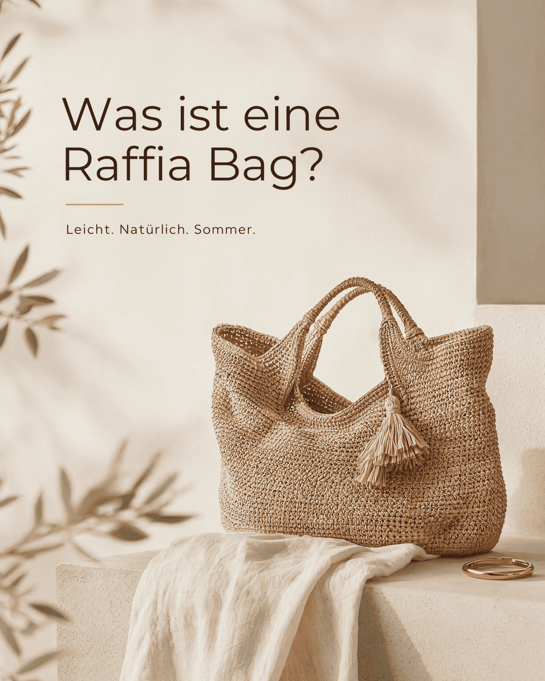 Was ist eine Raffia Bag?