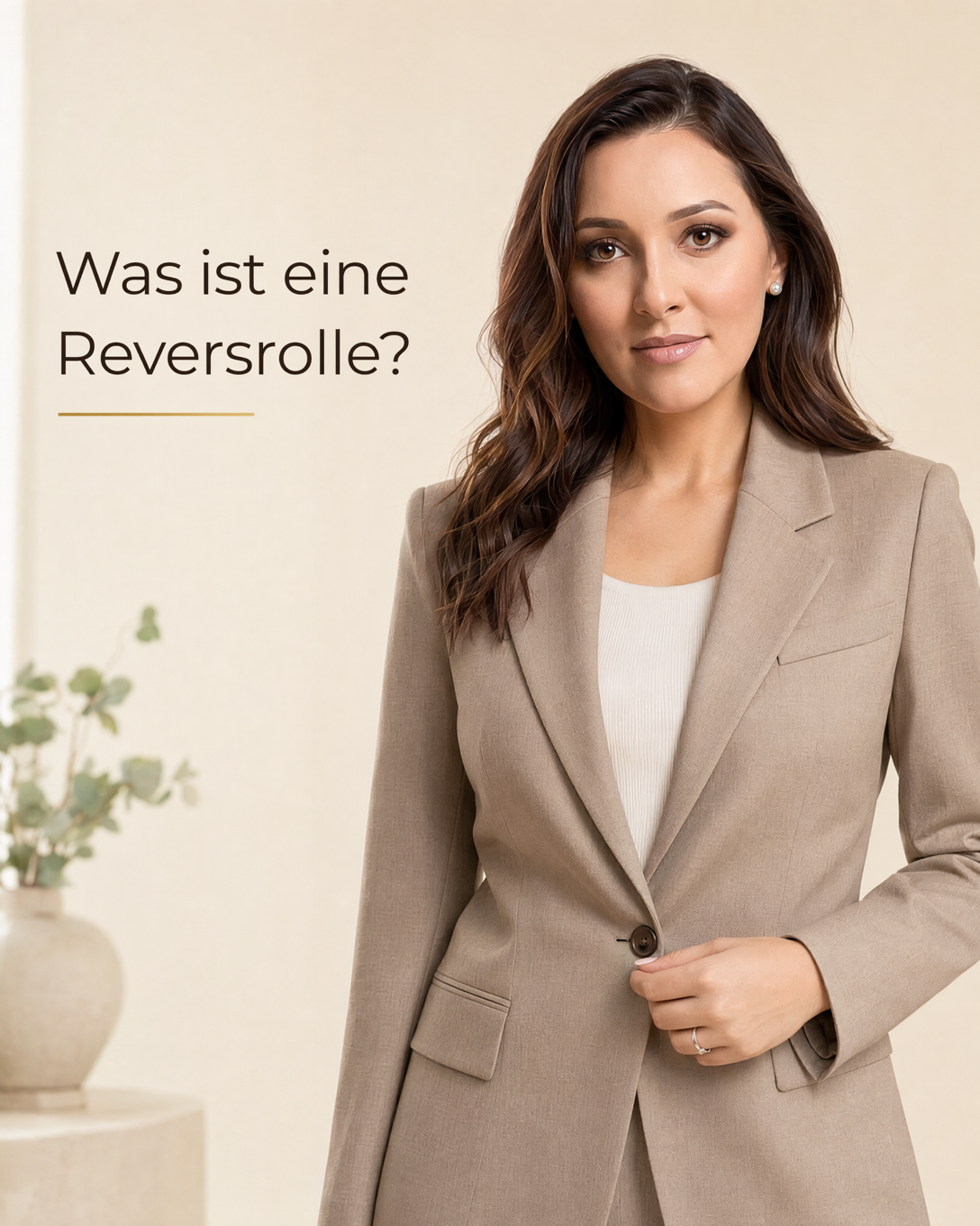 Nahaufnahme eines Sakkos mit weich gerolltem Revers bis zum obersten Knopf