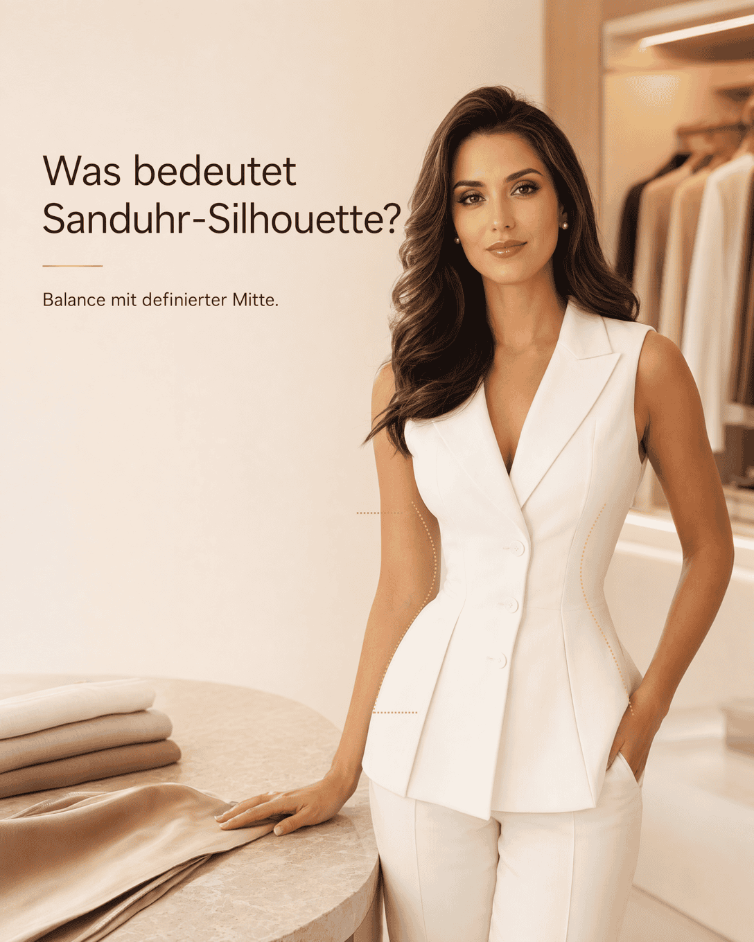 Sanduhr-Silhouette