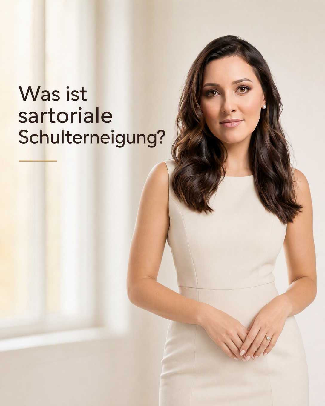 Sakko mit sauber an die natürliche Schulterlinie angepasster Schulternaht