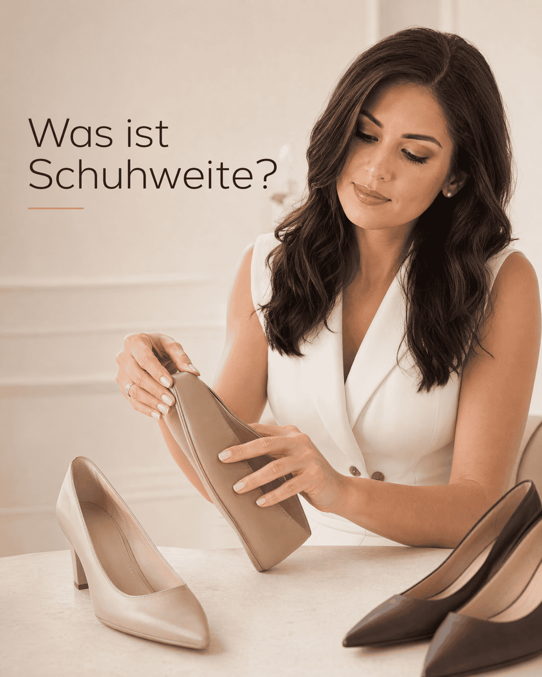Glossar-Illustration zu Schuhweite