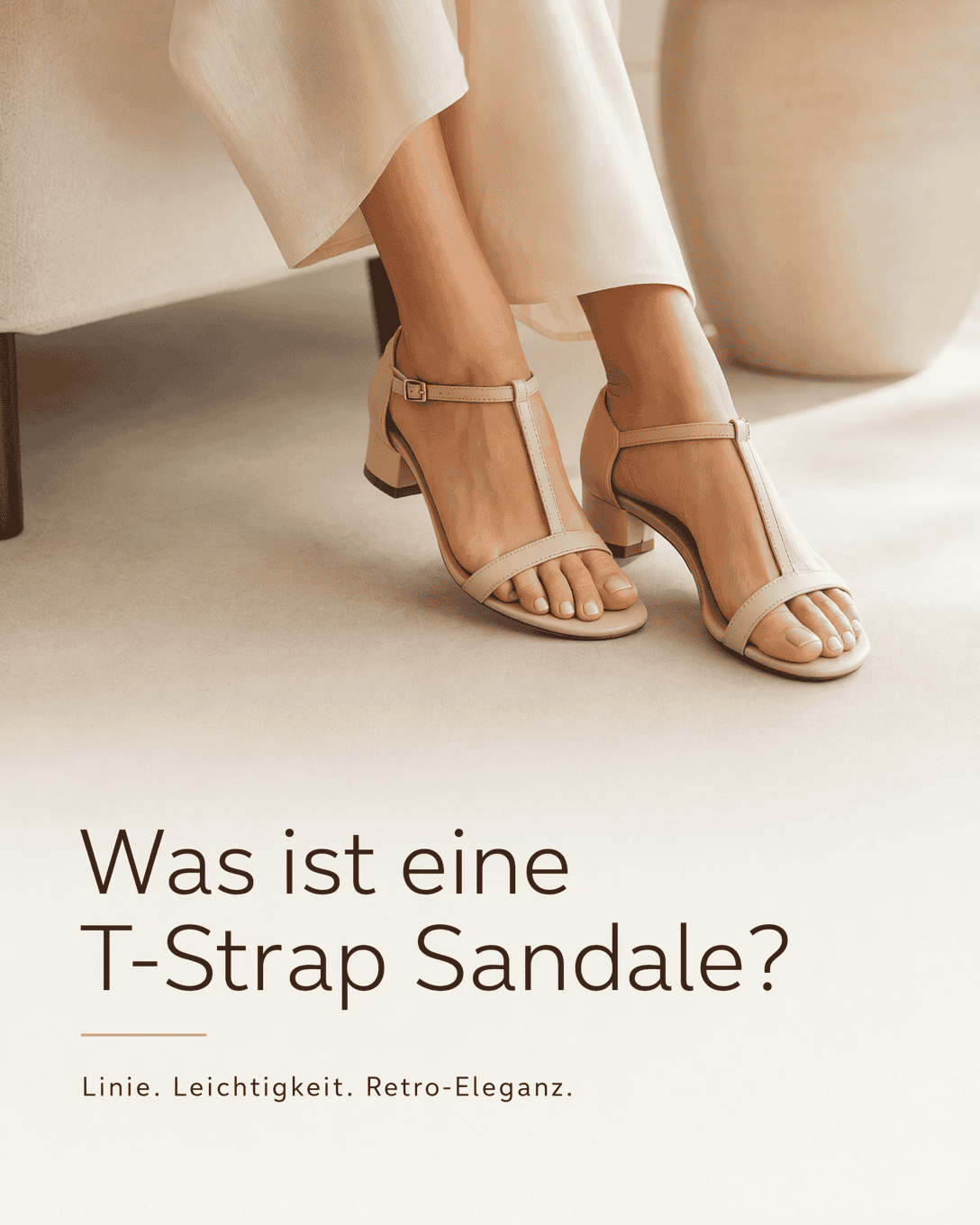 Was ist eine T-Strap Sandale?