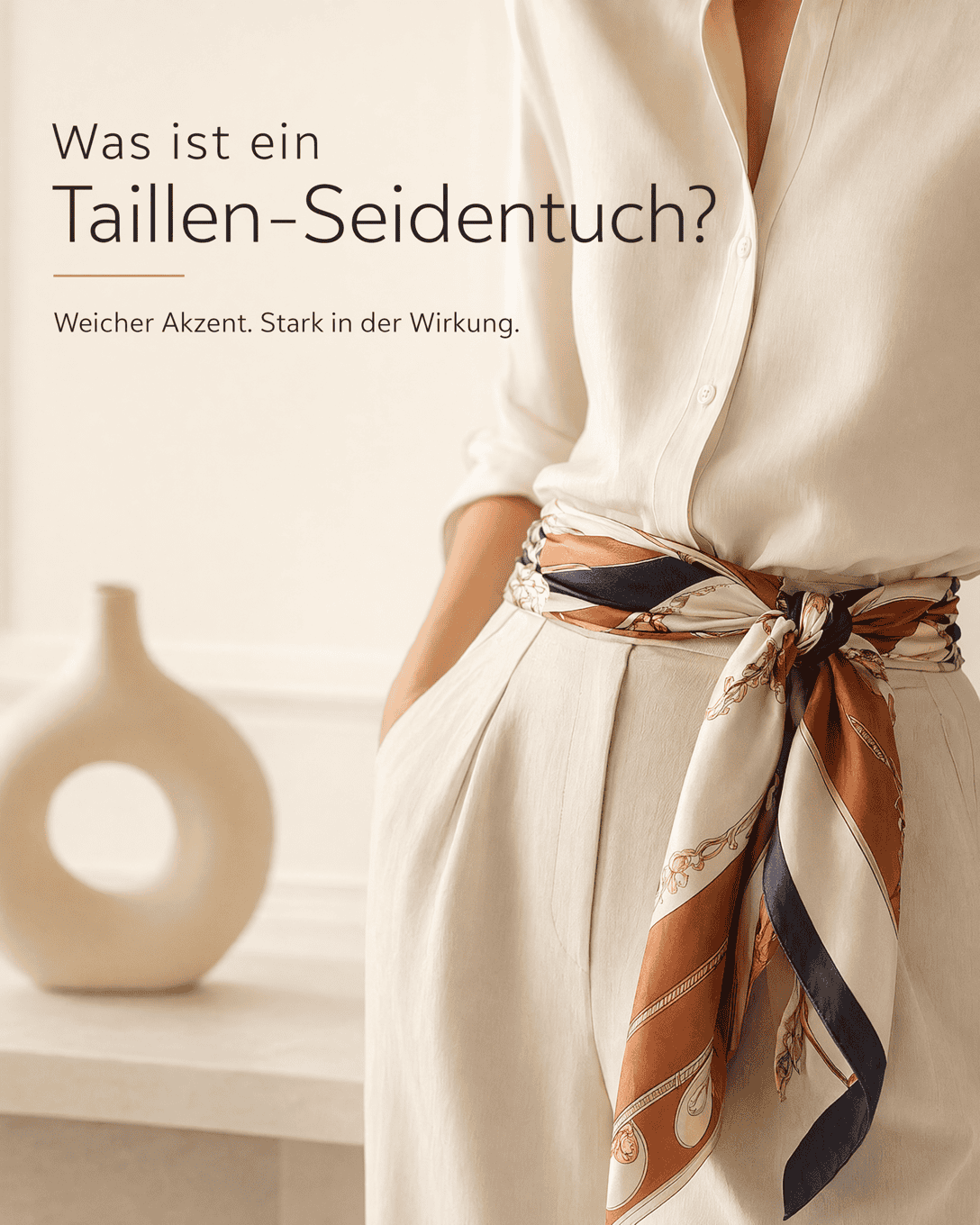 Was ist ein Taillen-Seidentuch?