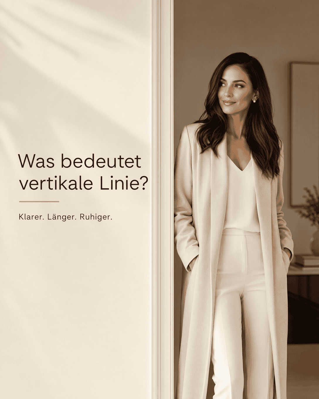 Was bedeutet vertikale Linie?